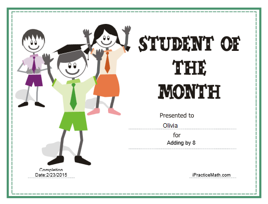 Student Of Month