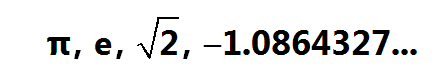 Irrational number